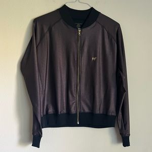 ❤️ Goldsheep Glitter Bomber Track Jacket
